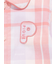 【BABY】チェック柄シャツロンパース