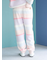 ベビモコカラフルボーダーロングパンツ