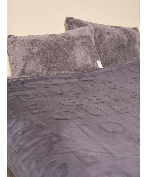 Sleep】カービングロゴ柄 毛布｜ジェラートピケの通販｜&mall（アンド