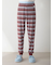 【HOMME】レーヨンマルチボーダーロングパンツ