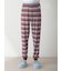 【HOMME】レーヨンマルチボーダーロングパンツ