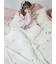 【Sleep】ハートロゴちび刺繍 毛布