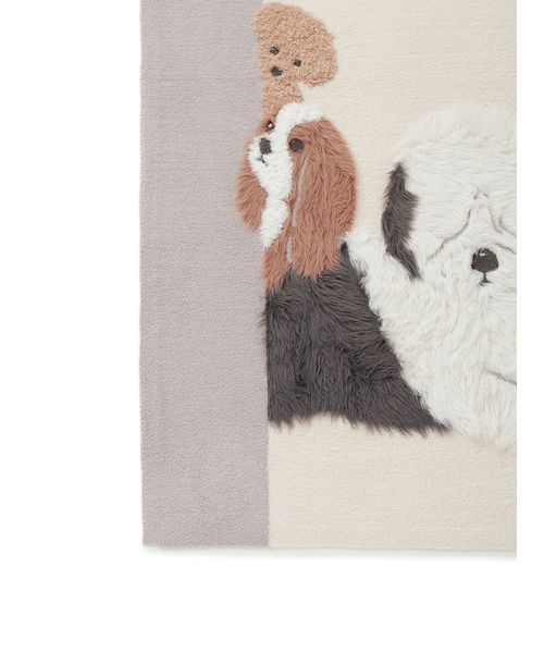 Sleep】DOG3柄 ジャガードマルチカバー｜ジェラートピケの通販｜&mall