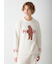 【HOMME】パウダーフォレストベアジャガードプルオーバー