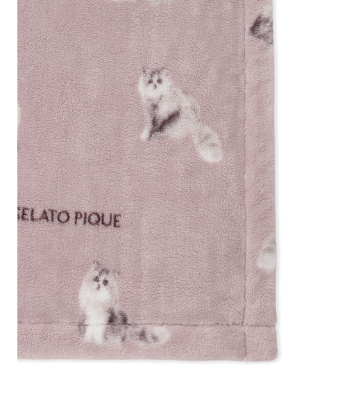 Sleep】CAT柄 プリント毛布｜ジェラートピケの通販｜&mall（アンド