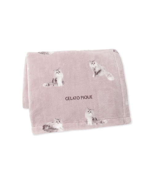 Sleep】CAT柄 プリント毛布｜ジェラートピケの通販｜&mall（アンド