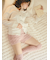 【Sleep】ケーブルニット ウエストウォーマーパンツ