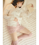 【Sleep】ケーブルニット ウエストウォーマーパンツ