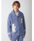 【HOMME】パウダーフォレストベアジャガードカウチン