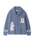 【HOMME】パウダーフォレストベアジャガードカウチン