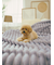 【Sleep】もこもこストライプ 毛布