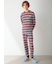 【HOMME】レーヨンマルチボーダーロンT