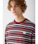 【HOMME】レーヨンマルチボーダーロンT