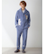 【HOMME】パウダーピケロゴロングパンツ