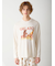 【HOMME】レーヨンジェラートベアプリントロンT