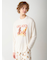 【HOMME】レーヨンジェラートベアプリントロンT