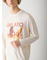 【HOMME】レーヨンジェラートベアプリントロンT