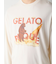 【HOMME】レーヨンジェラートベアプリントロンT