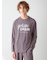 【HOMME】ロゴワンポイントプリントロンT