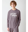 【HOMME】ロゴワンポイントプリントロンT
