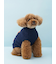 【CAT&DOG】ベビモコベアサガラ刺繍プルオーバー