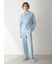 【HOMME】ワッフルニットシャツ