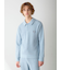 【HOMME】ワッフルニットシャツ