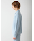 【HOMME】ワッフルニットシャツ