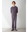 【HOMME】調温スムーズィープルオーバー