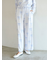 リボン柄ロングパンツ