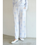 リボン柄ロングパンツ
