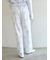 リボン柄ロングパンツ