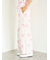 リボン柄ロングパンツ