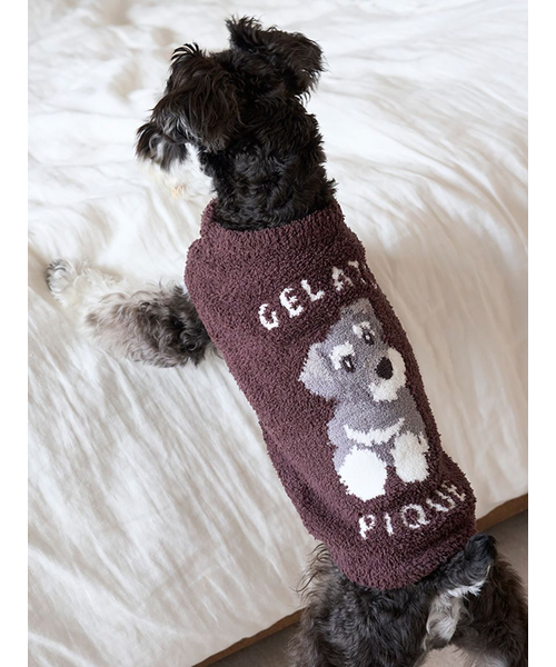 CAT&DOG】ベビモコシュナウザージャガードプルオーバー｜ジェラート