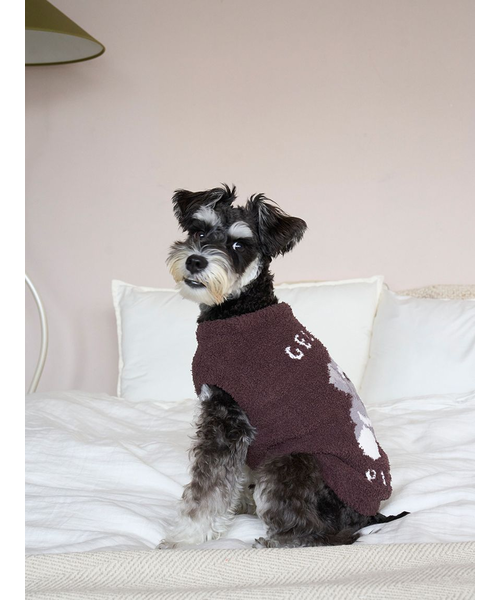 CAT&DOG】ベビモコシュナウザージャガードプルオーバー｜ジェラート