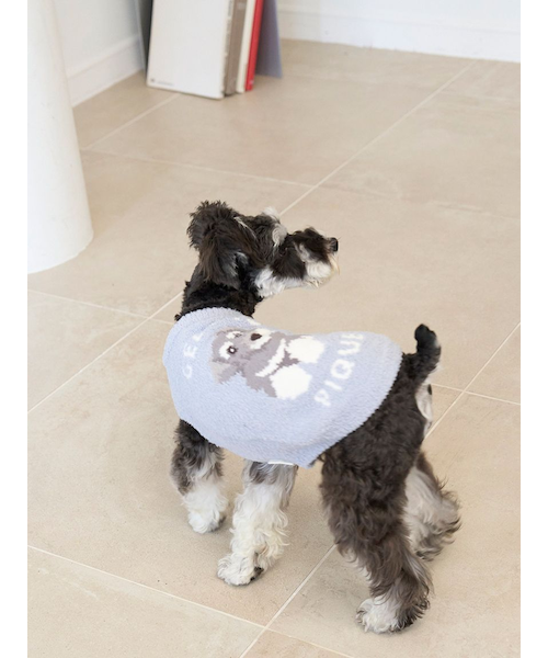 CAT&DOG】ベビモコシュナウザージャガードプルオーバー｜ジェラート