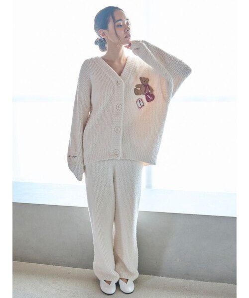 ONLINE限定】ベビモコベアさがらプルオーバー＆ロングパンツセット