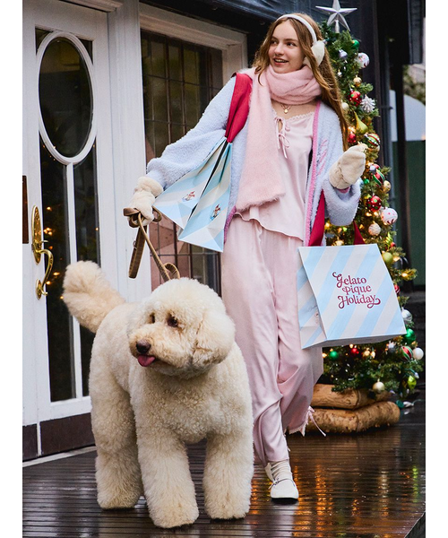 ラメフェザーカーディガン｜ジェラートピケの通販｜&mall