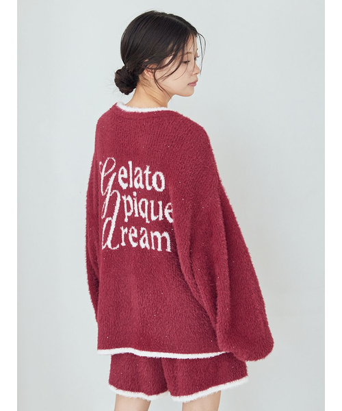 ラメフェザーカーディガン｜ジェラートピケの通販｜&mall（アンド