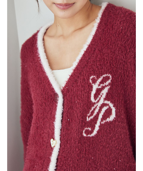 ラメフェザーカーディガン｜ジェラートピケの通販｜&mall（アンド