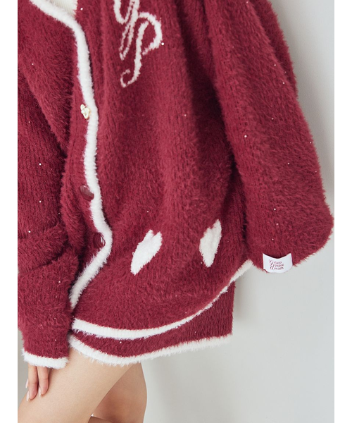 ラメフェザーカーディガン｜ジェラートピケの通販｜&mall（アンド