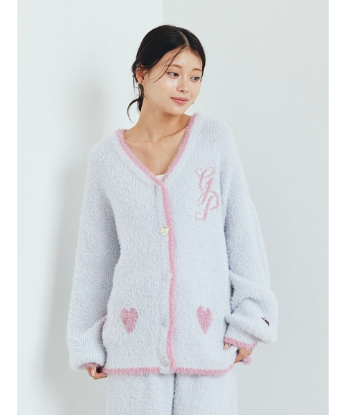 ラメフェザーカーディガン｜ジェラートピケの通販｜&mall（アンド