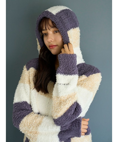 ジェラート3ボーダーパーカ｜ジェラートピケの通販｜&mall（アンド