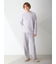 【HOMME】カラフルパウダープルオーバー＆ベビモコリブロングパンツセット
