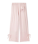 レースサテンロングパンツ