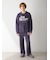 【HOMME】パウダースリーピーロゴジャガードプルオーバー＆ロングパンツセット