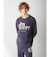 【HOMME】パウダースリーピーロゴジャガードプルオーバー＆ロングパンツセット