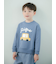 【KIDS】裏毛ワンポイントプルオーバー