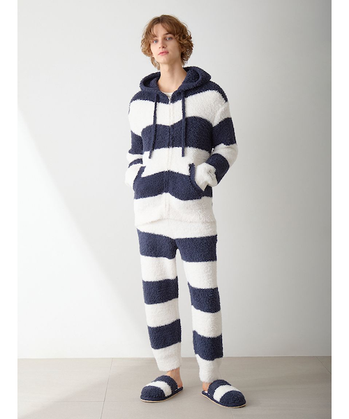 ラッピング済み】【HOMME】ジェラート2ボーダーパーカー＆ロング