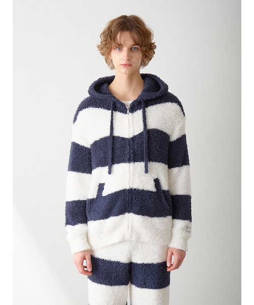 ラッピング済み】【HOMME】ジェラート2ボーダーパーカー＆ロング